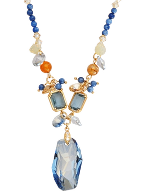 短款吊坠大气日韩风挂饰毛衣链