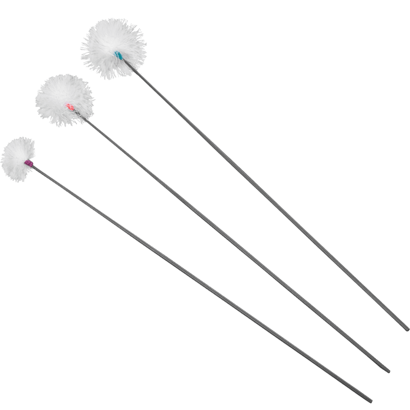 碳纤维白色鹅毛棒炭素杆鹅毛棒大中小碳素采耳工具转掏打耳朵毛毛