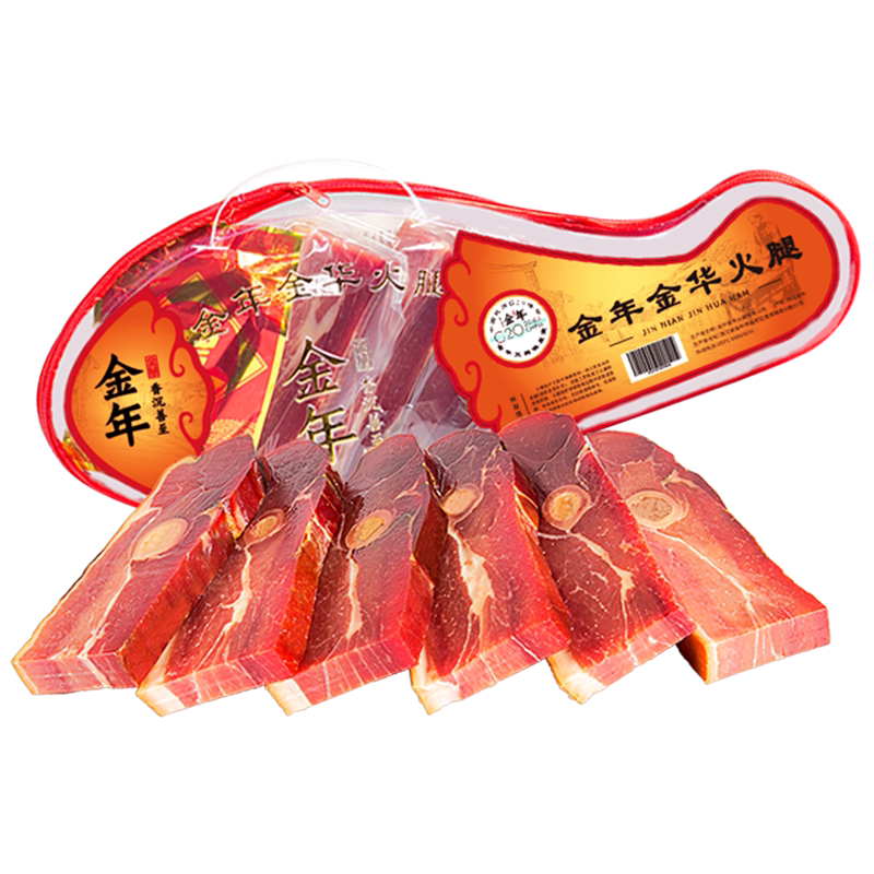 2斤礼盒装浙江特产火腿蹄片中秋