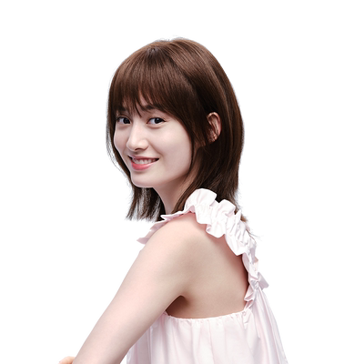 瑞贝卡假发女空气刘海全手织头套