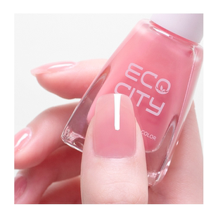 指甲油免烤持久快干可撕拉果冻透明护甲油裸色粉色2025年新款美甲