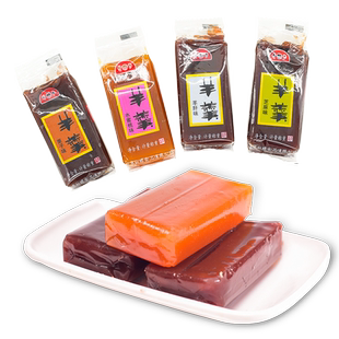 栗子羹羊羹糕羊肝羹传统素食小吃500g红螺食品北京特产零食糕点