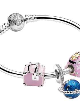 阿斯旅行女纯饰品网潘家同款手镯