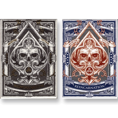 汇奇进口创意收藏扑克牌 Reincarnation 转世 潮流花切卡牌