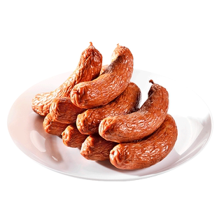 天顺源哈尔滨红肠清真牛肉干肠东北特产儿童肠熏烤蒜香味牛肉肠