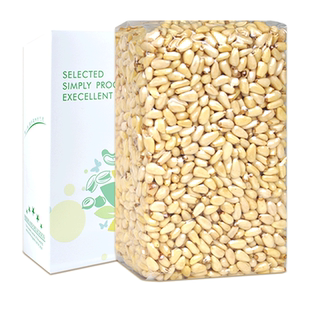 汀然红松子仁500g天然熟大颗粒免剥去壳松籽仁休闲孕妇零食250g