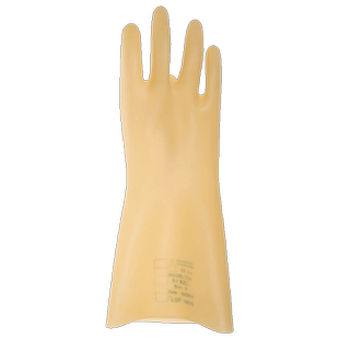 代尔塔防电5kv防护带电作业电工电力低压维修乳胶橡胶绝缘手套