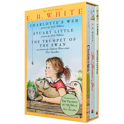 英文原版夏洛的网3册套装