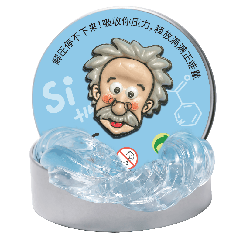 老头牌液态玻璃泥儿童安全无毒水晶泥史莱姆非牛顿流体解压玩具