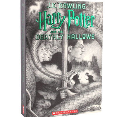 哈利波特与死亡圣器20周年纪念版7 英文原版 Harry Potter and the Deathly Hallows 学乐出品 Scholastic JK罗琳