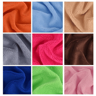 超柔短毛绒布料 毛绒面料柜台布装饰布地摊布背景布玩偶布DIY手工