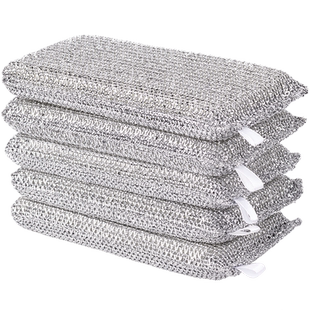 又壹点银丝洗碗海绵擦厨房刷锅百洁布洗刷丝瓜络菜瓜家用洗碗布