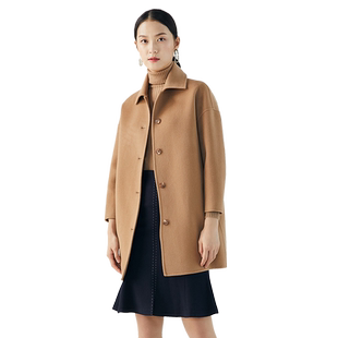 【高级羊绒】乔万尼商场同款羊毛羊绒大衣【斜插口袋】