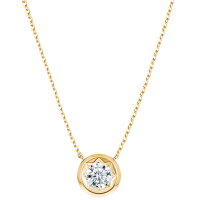 合成培育10分锁骨链明星同款钻石