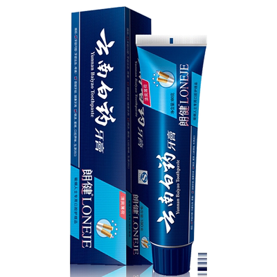 云南白药朗健牙膏单支清新口气