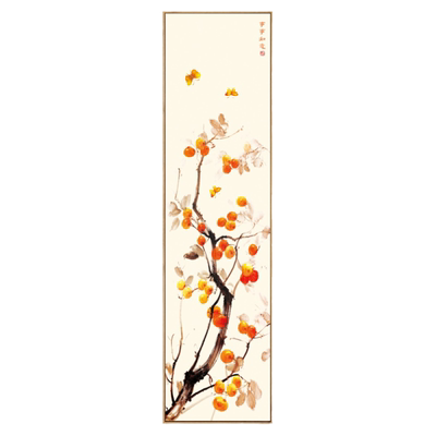 新中式风喜上眉梢紫气东来装饰画