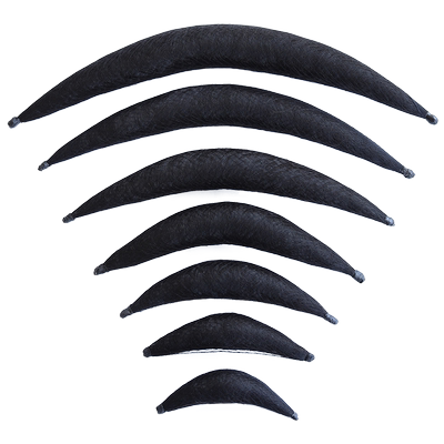 汉服古风牛角唐装明制造型假发包