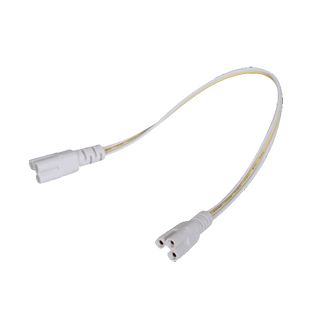 LED灯管配件T5/T8一体化日光灯三线连接头电源线带开关延长线插头