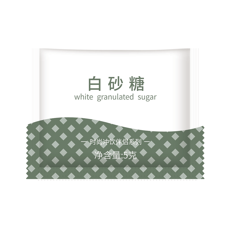 白砂糖咖啡糖包5g*1000包咖啡奶茶伴侣糖包奶包小包袋装方糖块包
