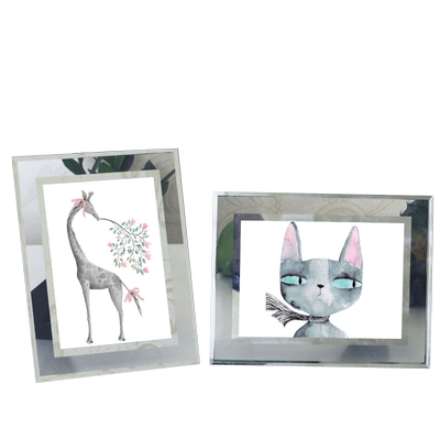 水晶玻璃相框亚克力画框装裱摆件