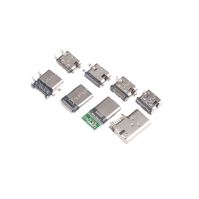 Type-C母座贴片直插插座U