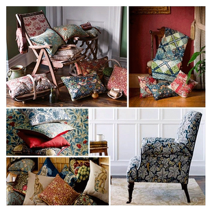 莫里斯印花布料 美国进口棉布料服装面料DIY拼布布艺 罗旺1/4码