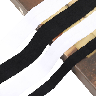 包边条布料宝宝衣服内裤辅料黑色白色滚边条镶边布条带对折布带子