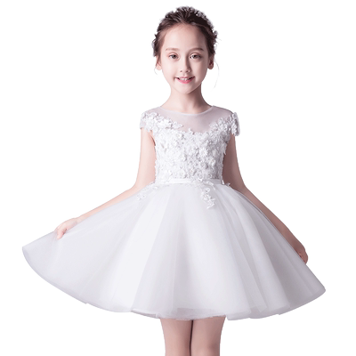 女童礼服公主裙儿童小钢琴演出服