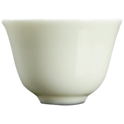 古垚手工德化白瓷茶杯功夫