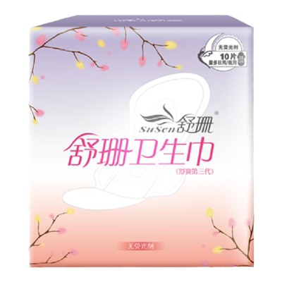 台湾舒珊卫生巾标准夜用280mm