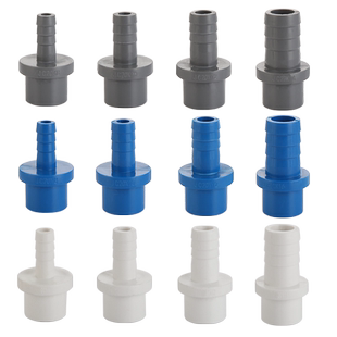 PVC宝塔接头水管配件水箱软管直接变径直通鱼缸上下水管皮管接头