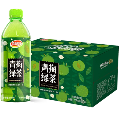 达利园青梅绿茶茶饮料