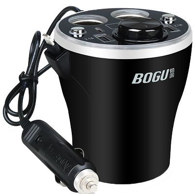 车载多功能杯式充电器扩展USB