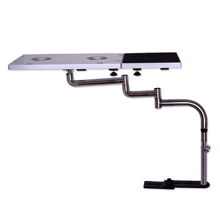 床上笔记本电脑桌子大学生宿舍懒人托电脑托键盘托鼠标架电脑支架14寸15.6桌面延长板子