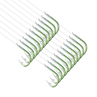 新关东鱼线绑好鱼钩套装全套子线双钩成品组合防缠绕鱼具钓鱼用品