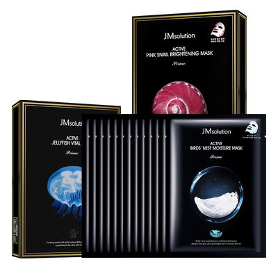 3盒韩国jm面膜女补水淡痘印