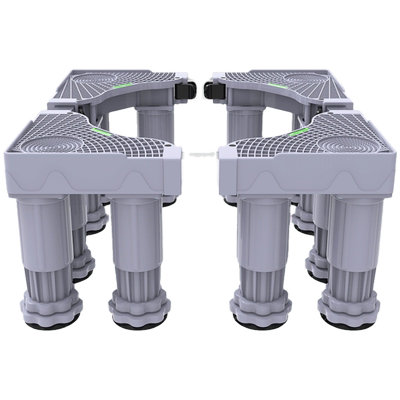 加高滚筒移动万向轮洗衣机底座