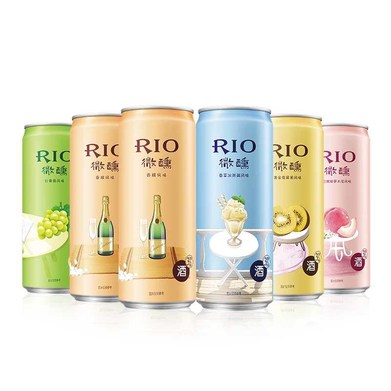 RIO锐澳3度微醺8度强爽鸡尾酒