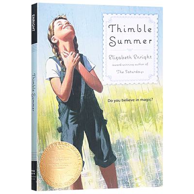 银顶针的夏天 英文原版 Thimble Summer 纽伯瑞金奖 少儿儿童文学读物 麦克米伦大奖小说 进口英语书籍