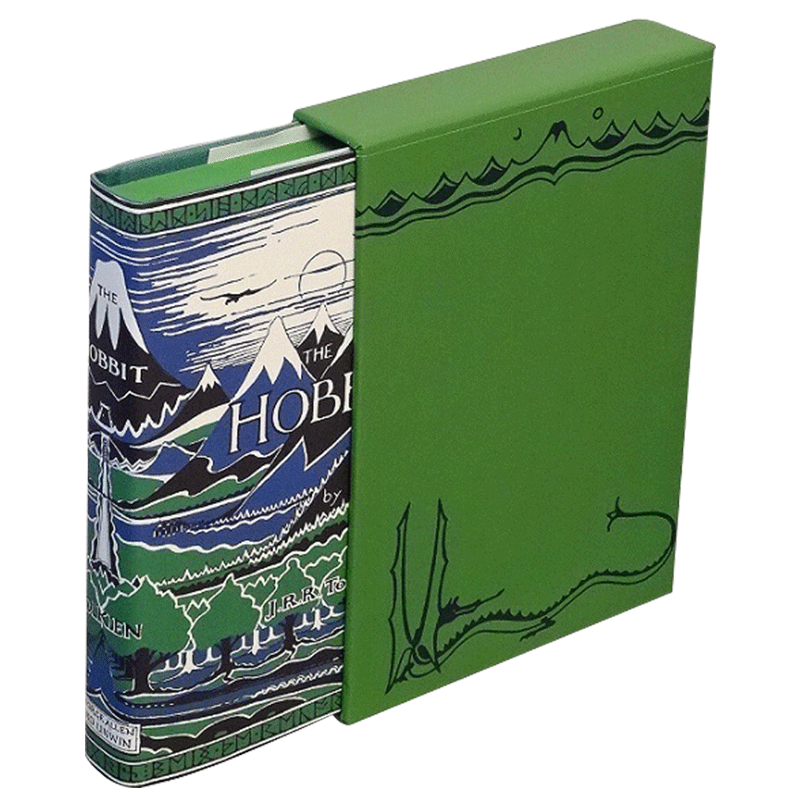 英文原版 The Hobbit Facsimile First Edition 霍比特人 80周年盒装纪念版 珍藏初版 英文版 进口原版英文书籍