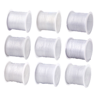 透明鱼线串珠无弹力穿珍珠专用线缠戒指的水晶鱼丝线文玩编织绳子