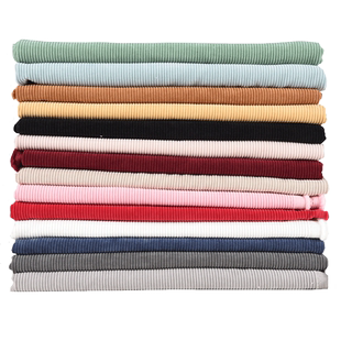 灯芯绒布料 丝绒布料衬衫卫衣服装面料纯色裤子面料布头清仓处理