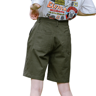 工装短裤女夏以田五分裤2025新款