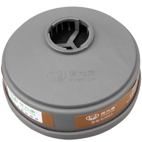 3M滤毒盒3301CN有机蒸汽3001化工业气体3200防毒面具活性炭过滤盒