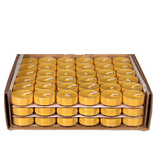 圆通佛具1-8小时酥油灯供佛无烟酥油蜡烛油灯家用蜡烛灯盏小蜡烛