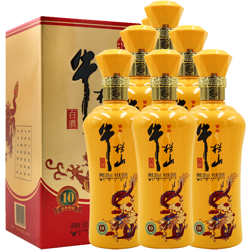牛栏山特酿白酒浓香型38度二锅头