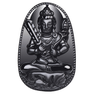 虚空藏本命佛吊坠属虎牛的虚空臧普萨文殊普贤菩萨生肖属龙蛇属兔