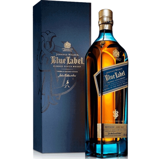 御玖轩尊尼获加蓝牌蓝方苏格兰威士忌洋酒Johnnie Walker礼盒