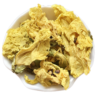 黄蜀葵花中药材黄秋葵花苞泡水黄葵花大朵干货无硫新货大蜀季花