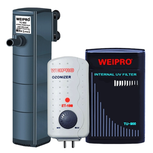 韦柏鱼缸过滤器三合一内置uv杀菌灯设备静音潜水泵水族箱循环净水